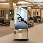 Floor Standing Tailored Touch Mirror Digital Signage Kiosk 1209.6*680.4mm