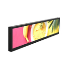 MP3 WMA AAC Audio Format Stretched Bar Display 19 Inch Strip Shape