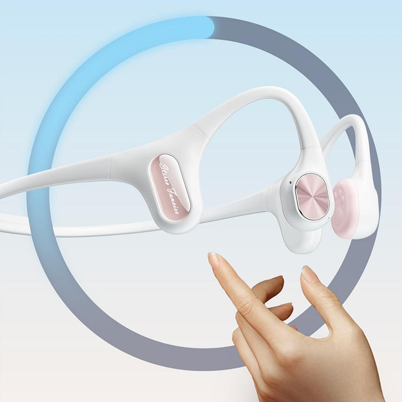 Hearing Impairment Bone Conduction Headset With Mic