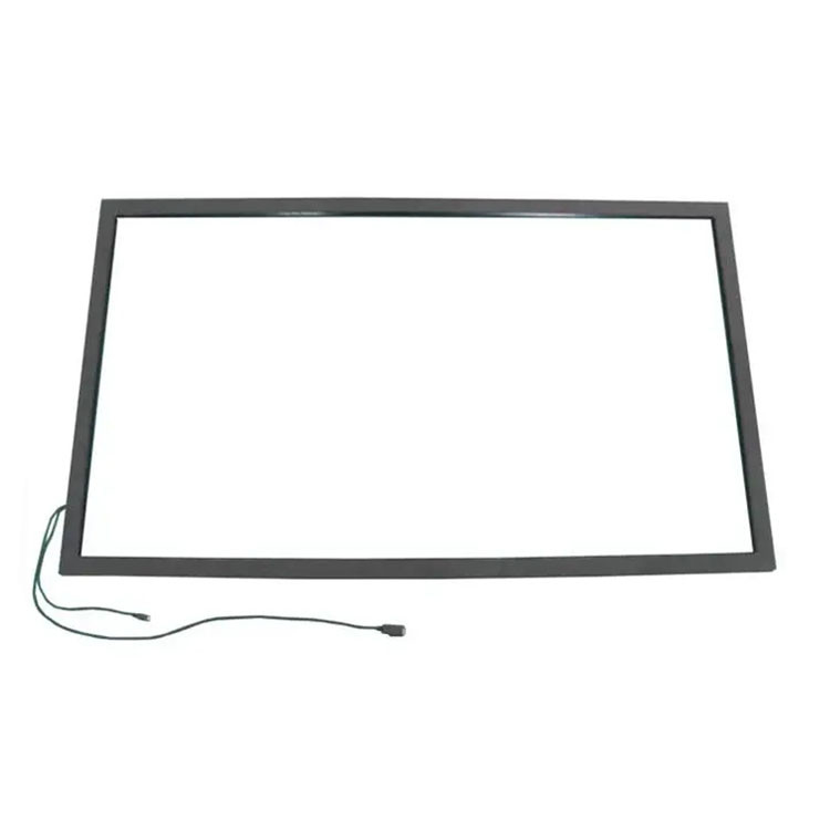 82 Inch No Adhesive Infrared Touch Frame Flash Protocols Multi Touch Overlay Kit