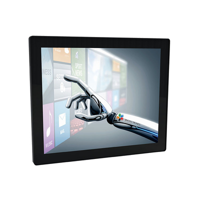 1280x1024 50W PCAP 17 Inch Open Frame Monitor Side Bracket Mount